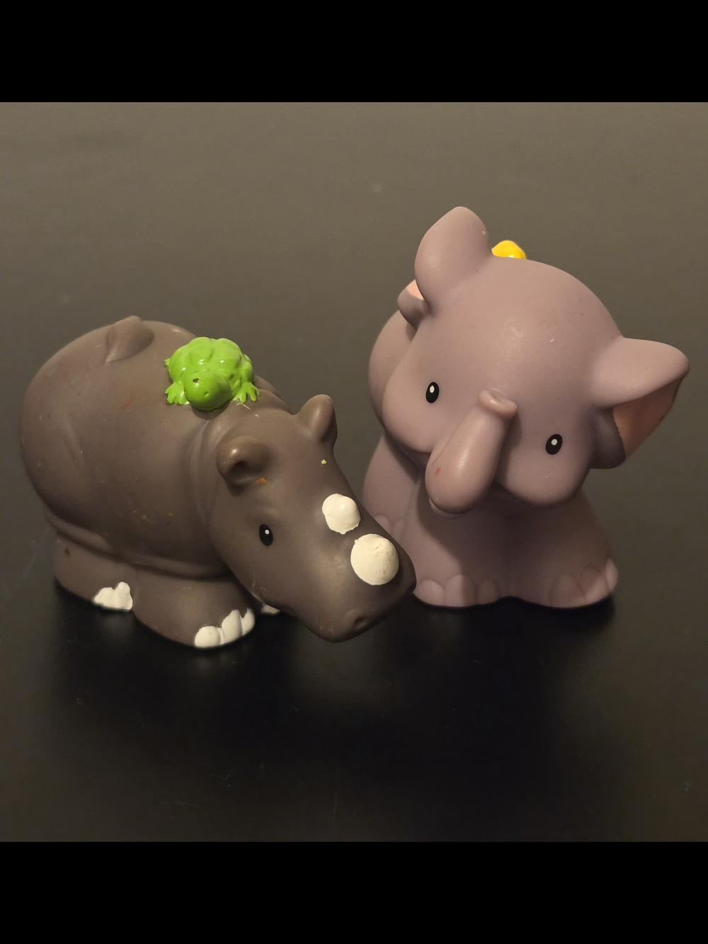 Little People Noahs Ark Rhino & Elephant  Animals